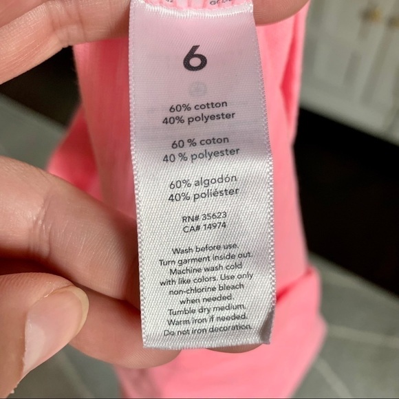 Carter’s Hot Pink Graphic Summer Travel T-shirt 6 - Picture 4 of 4